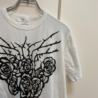 ヨウジヤマモト(Yohji Yamamoto)のヨウジヤマモト    コラボ 薔薇プリントシャツ(Tシャツ/カットソー(半袖/袖なし))