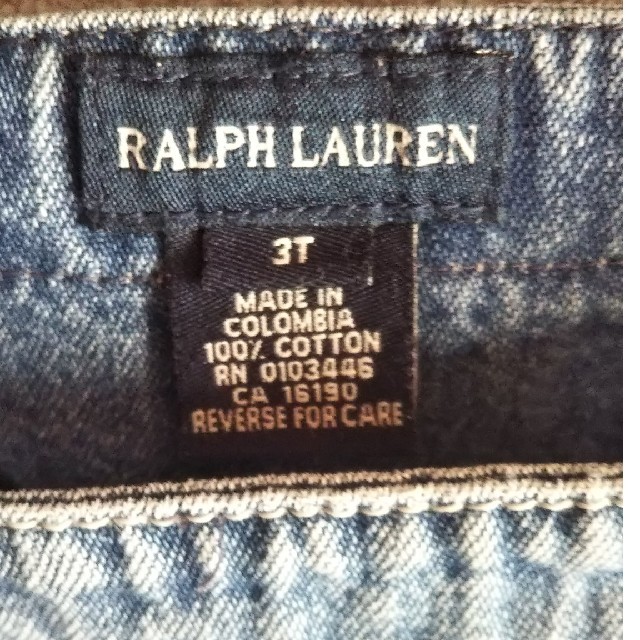 Ralph Lauren(ラルフローレン)のRALPH LAUREN 子供用ジャンパースカート キッズ/ベビー/マタニティのキッズ服女の子用(90cm~)(ワンピース)の商品写真