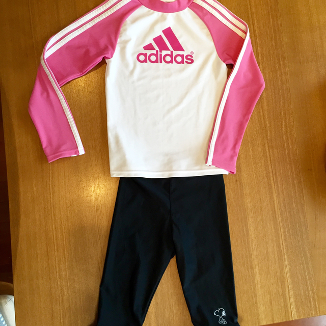 adidas(アディダス)のさくら様専用 アディダスライフガード キッズ/ベビー/マタニティのキッズ服女の子用(90cm~)(水着)の商品写真