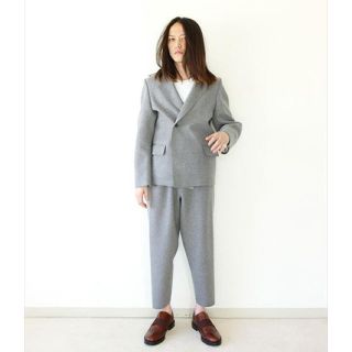 サンシー(SUNSEA)のSUNSEA Mmelton pants jacket セットアップ　スーツ(セットアップ)