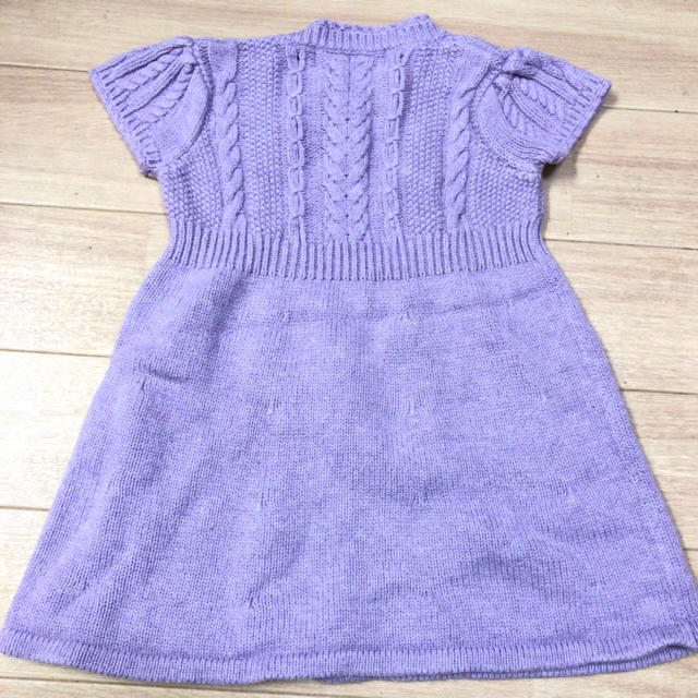 babyGAP(ベビーギャップ)のベビーギャップ　70 ワンピース　パープル  キッズ/ベビー/マタニティのベビー服(~85cm)(ワンピース)の商品写真