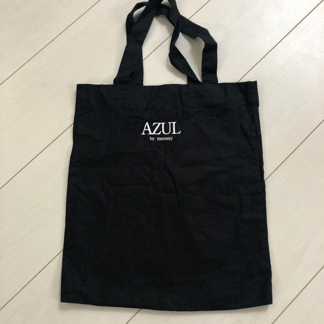 AZUL by moussy(アズールバイマウジー)の美品AZULbymoussyトートバック ショッピングバック レディースのバッグ(エコバッグ)の商品写真