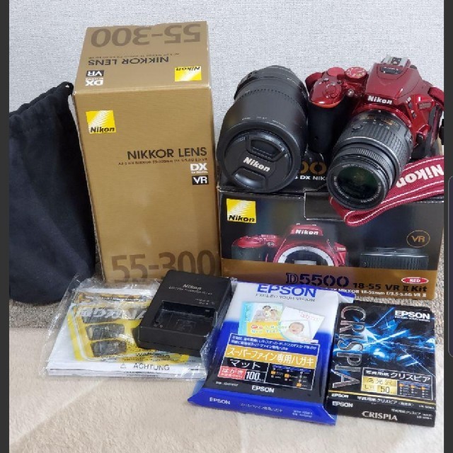 Nikon ニコン D5500 望遠レンズ55-300