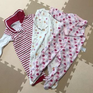 ユニクロ(UNIQLO)のUNIQLO70 足付きロンパース(ロンパース)