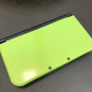 ニンテンドー3DS(ニンテンドー3DS)の訳ありジャンク品　3DS LL グリーン　本体　(携帯用ゲーム機本体)