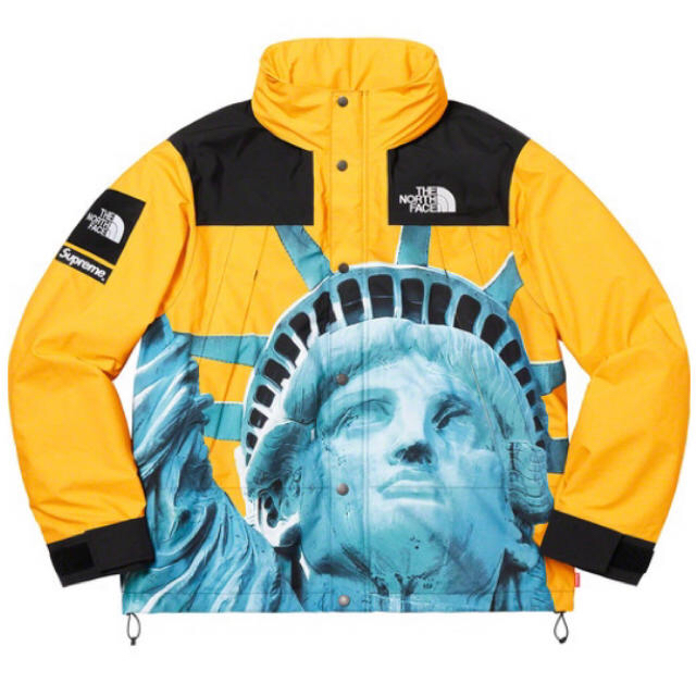 国内発送 Supreme XL - Supreme North 黄 Jacket Mountain Face