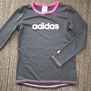 アディダス(adidas)のadidas girls 長袖Tシャツ 150 スポーツ(Tシャツ/カットソー)