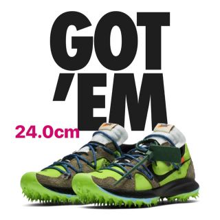 ナイキ(NIKE)のOff-White x Nike WMNS Zoom Terra Kiger 5(スニーカー)