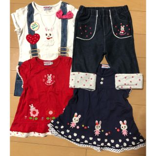 ミキハウス(mikihouse)のか、かわいい♡うさこセット♡マット様専用♡(Tシャツ/カットソー)