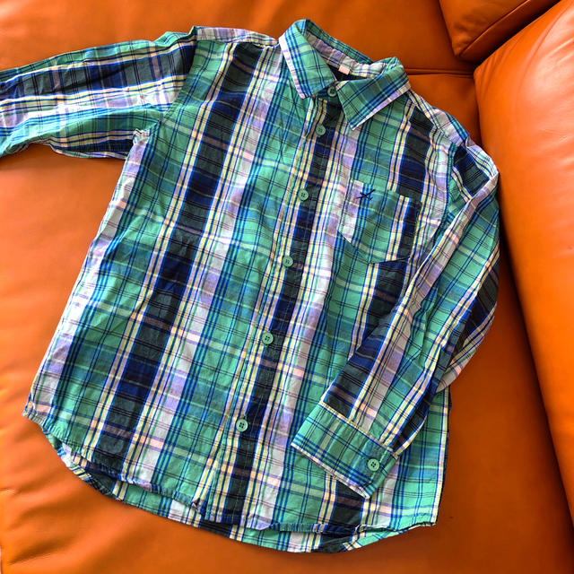 チェックシャツ 130 キッズ/ベビー/マタニティのキッズ服男の子用(90cm~)(ブラウス)の商品写真