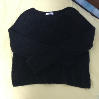 デイライルノアール(Delyle NOIR)のセーター 黒(ニット/セーター)