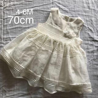 エイチアンドエム(H&M)のH&M ベビー ドレス ワンピース 70cm(セレモニードレス/スーツ)