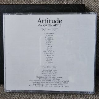 Mrs. GREEN APPLE Attitude（初回限定盤）中古の通販 by らんち's shop