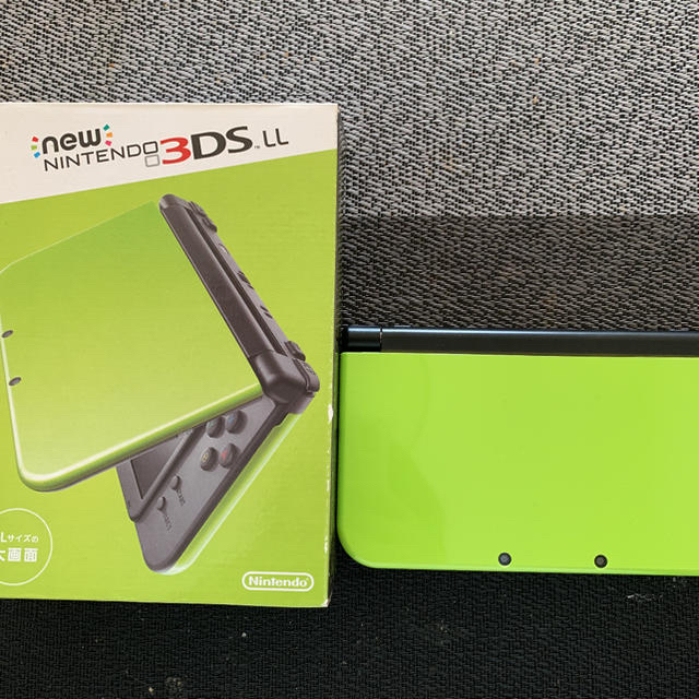 Nintendo 3DS NEW ニンテンドー 本体 LL ライム/ブラック