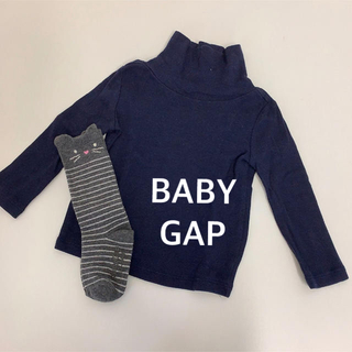 ベビーギャップ(babyGAP)の◼︎baby GAP 冬物トップス靴下セット◼︎(シャツ/カットソー)