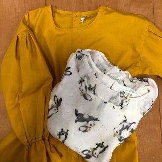 エイチアンドエム(H&M)のむうちゃん5295様3点セットハローキティ ウインドブレーカー(ブラウス)