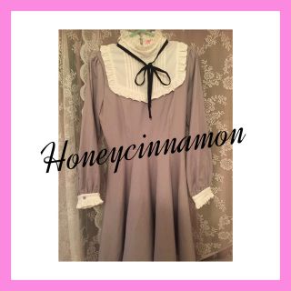 ハニーシナモン(Honey Cinnamon)のHoneycinnamon新作ワンピ♡(ミニワンピース)