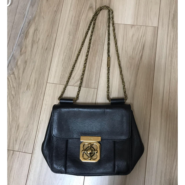 Chloe(クロエ)の美品 chloe 2wayショルダー ミニバック 黒　結婚式 レディースのバッグ(ショルダーバッグ)の商品写真