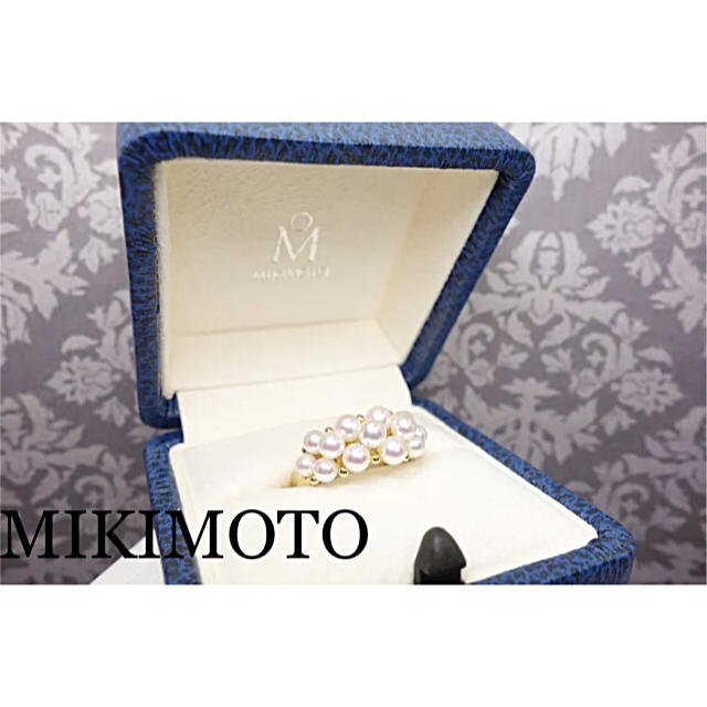 MIKIMOTO(ミキモト)のユーカリ様専用★MIKIMOTO★ベビーパール★K18リング① レディースのアクセサリー(リング(指輪))の商品写真