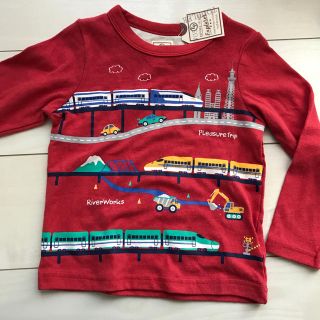 マザウェイズ(motherways)のマザウェイズ　ロンT 電車(Tシャツ/カットソー)