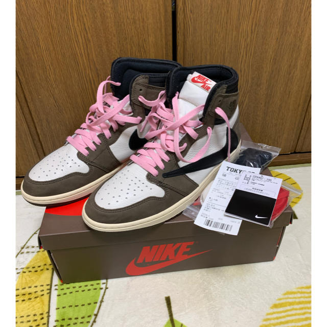 NIKE - AIR JORDAN 1 travis scottの通販 by たけちよ's shop｜ナイキならラクマ