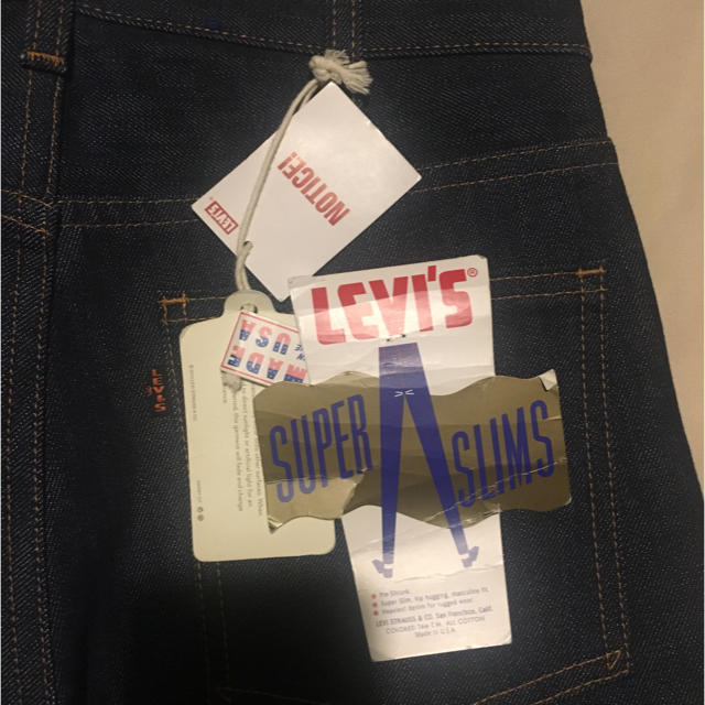 Levi's(リーバイス)のリーバイス 606 1960' 復刻 BIG E レディースのパンツ(デニム/ジーンズ)の商品写真