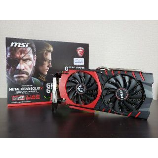 msi gtx 970 gaming 4g グラフィックボード(PC周辺機器)