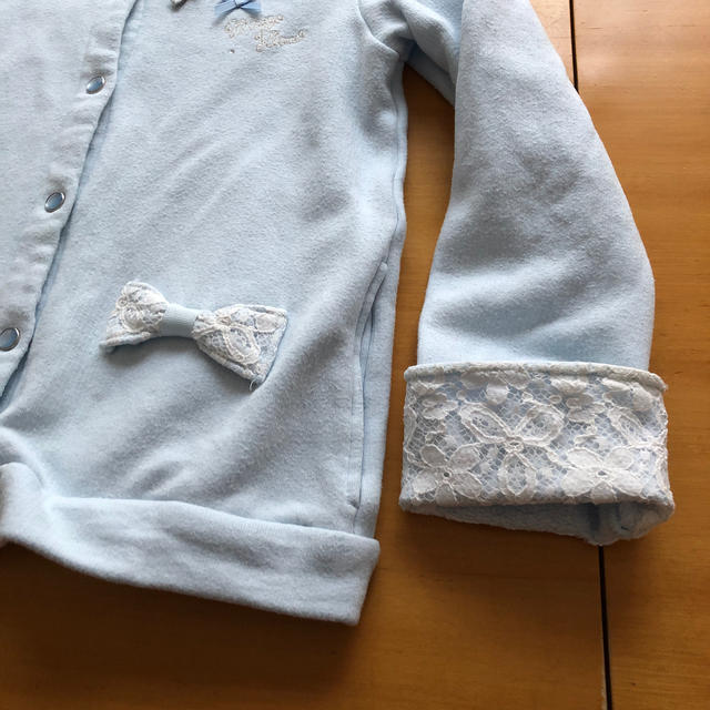 mezzo piano(メゾピアノ)のmezzo piano カーディガン　　140 キッズ/ベビー/マタニティのキッズ服女の子用(90cm~)(カーディガン)の商品写真