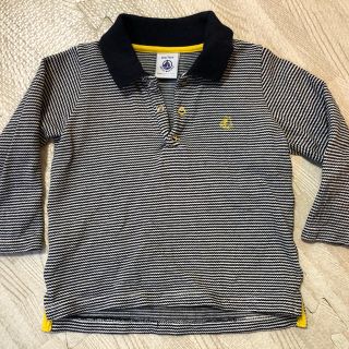 プチバトー(PETIT BATEAU)のjielun118様 プチバトー 12m 長袖ポロシャツ(シャツ/カットソー)