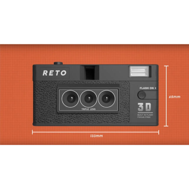 RETO 3D フィルム アナログ カメラ