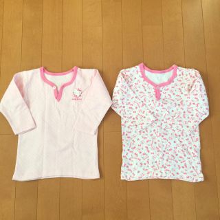 サンリオ(サンリオ)の【美品】サンリオ キティ 肌着 95㎝(下着)