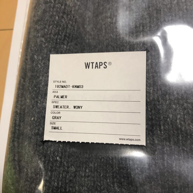 wtaps 19aw PALMER / SWEATER. WONY