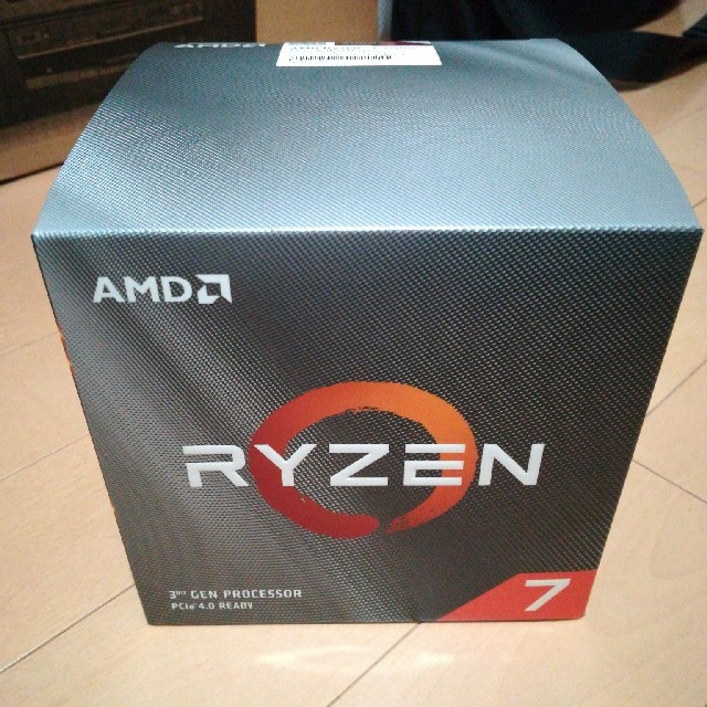 Ryzen 7 3700X BOX 新品・未使用・未開封