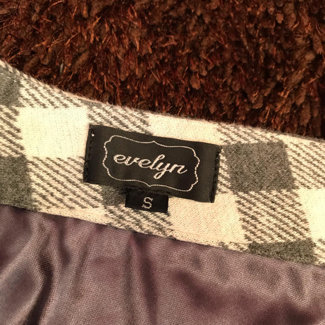 evelyn(エブリン)の台形フリルチェックスカート レディースのスカート(ミニスカート)の商品写真