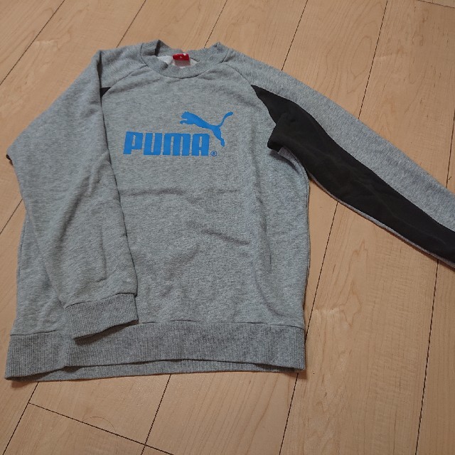 PUMA(プーマ)のプーマ トレーナー 150  キッズ/ベビー/マタニティのキッズ服男の子用(90cm~)(Tシャツ/カットソー)の商品写真