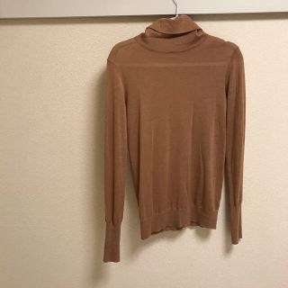 ザラ(ZARA)のzara キャメル ニット(ニット/セーター)