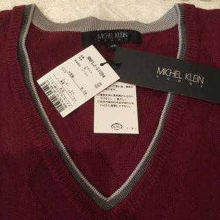 ミッシェルクランオム(MICHEL KLEIN HOMME)のMICHEL KLEIN☆新品セーター(ニット/セーター)