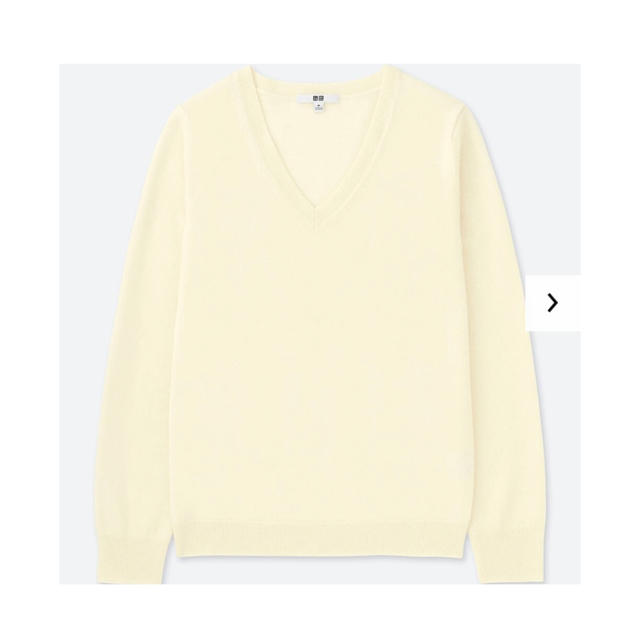 UNIQLO(ユニクロ)のカシミヤVネックセーター＊ユニクロ レディースのトップス(ニット/セーター)の商品写真