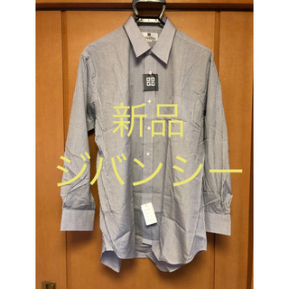 ジバンシィ(GIVENCHY)の新品 ジバンシー ギンガムチェック柄 メンズシャツ プレゼント付き(シャツ)