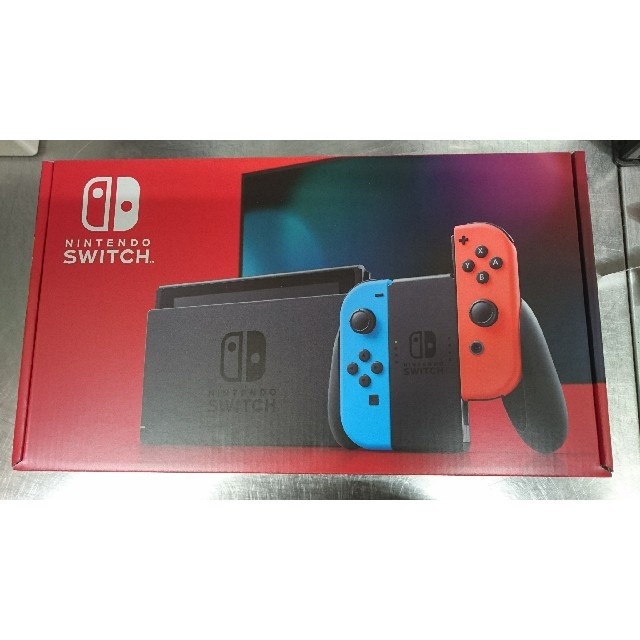 Nintendo Switch - 新型Nintendo Switch  ネオンブルー ２台