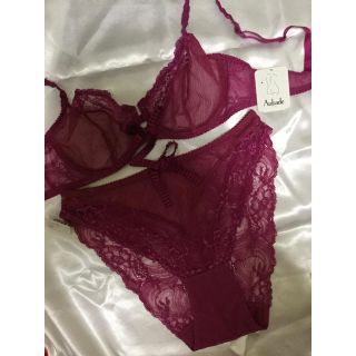 ラペルラ(LA PERLA)のAUBADE オーバドゥOPIUM DIVIN75B/2期間限定棚卸sale対象(ブラ&ショーツセット)