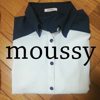 マウジー(moussy)のmoussy配色シャツ (Tシャツ(長袖/七分))