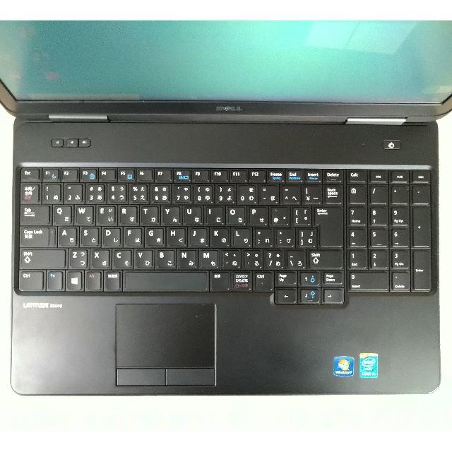 DELL(デル)のDELL Latitude E5540 メモリー8G SSD搭載 スマホ/家電/カメラのPC/タブレット(ノートPC)の商品写真