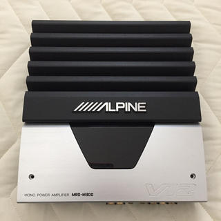 〈週末限定お値下げ〉ALPINE アルパイン アンプ  MRD M300(カーオーディオ)