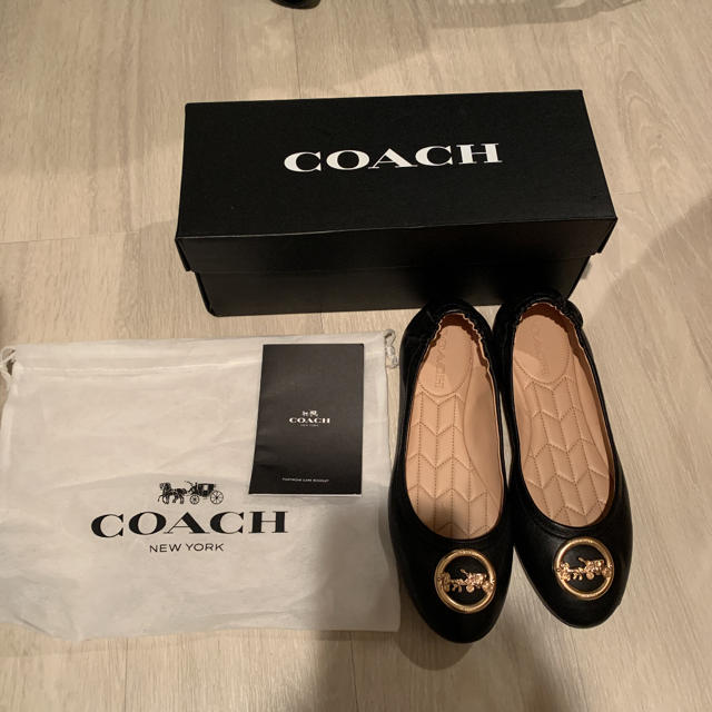 COACH(コーチ)の1度の使用✨コーチ　バレエシューズ レディースの靴/シューズ(バレエシューズ)の商品写真