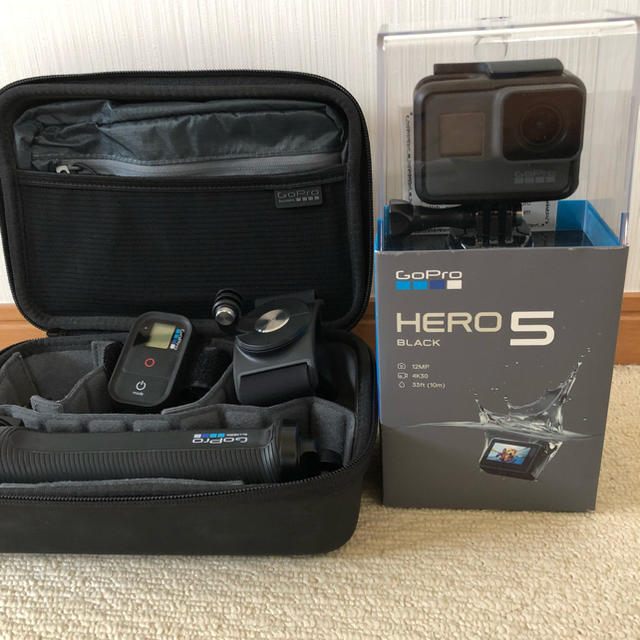 ビデオカメラGopro hero5 純正オプション多数