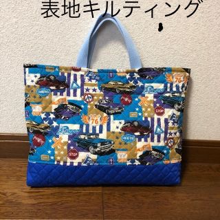 レッスンバッグ   ハンドメイド　外車　(バッグ/レッスンバッグ)