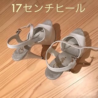 17センチヒール 厚底ウェディングパンプス(ハイヒール/パンプス)