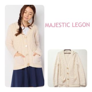 マジェスティックレゴン(MAJESTIC LEGON)のロングカーディガン♡(カーディガン)