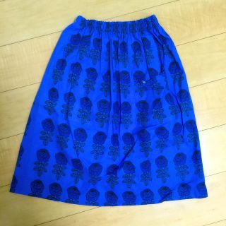 マリメッコ(marimekko)のマリメッコ花柄スカート(ロングスカート)